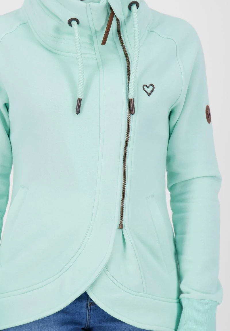 MERYLAK - Sweatjacke - Mint Melange 4 MERYLAK - Sweatjacke - Mint Melange – Bild 4