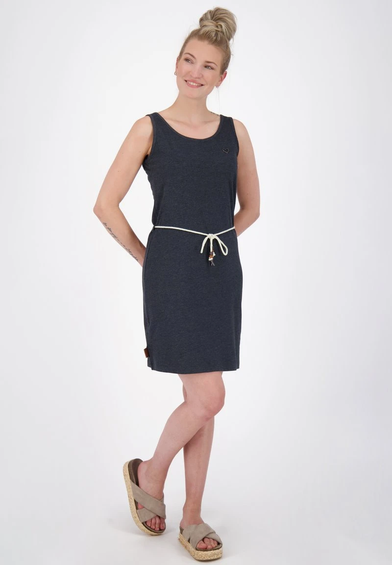 JENNIFERAK A - Jerseykleid - Moonless Melange 2 JENNIFERAK A - Jerseykleid - Moonless Melange – Bild 2