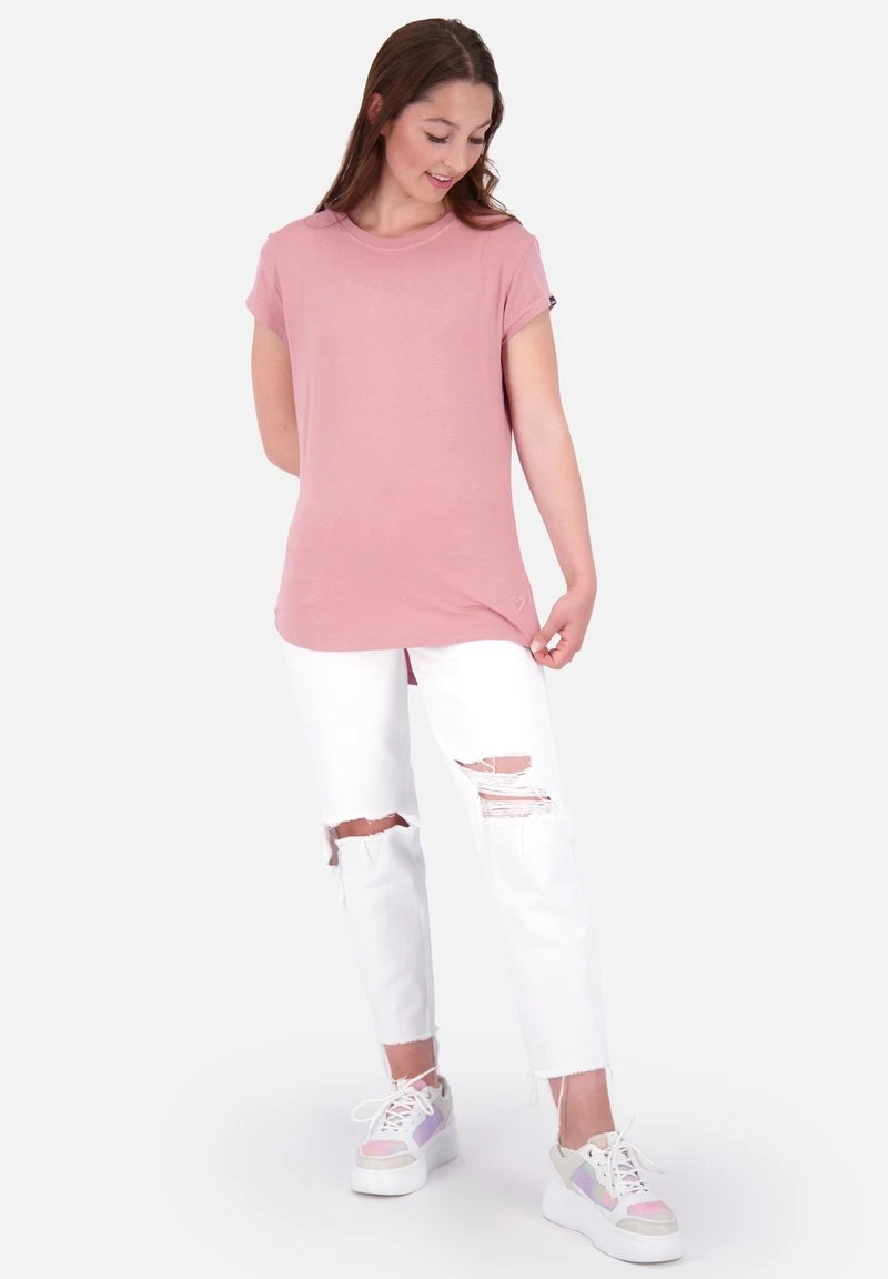 MIMMYAK A - T-Shirt Basic - Mauve 2 MIMMYAK A - T-Shirt Basic - Mauve – Bild 2