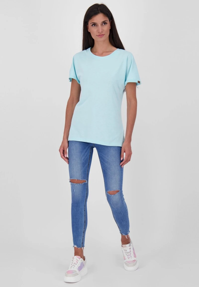 MALAIKA - T-Shirt Basic - Ice Melange 2 MALAIKA - T-Shirt Basic - Ice Melange – Bild 2