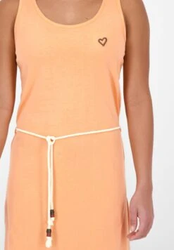 SLEEVELESS - Jerseykleid - Tangerine Melange 11 SLEEVELESS - Jerseykleid - Tangerine Melange -Alife & Kickin fa002f35dfa44d0286618c3f9c90d3f1