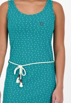 JENNIFER SLEEVELESS - Jerseykleid - Peacock Melange -Alife & Kickin fcf08a3bc2e041cda6dd4c4ff6bfed74