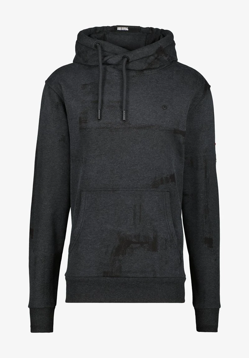 JOHNSONAK B - Kapuzenpullover - Moonless Melange 6 JOHNSONAK B - Kapuzenpullover - Moonless Melange – Bild 6