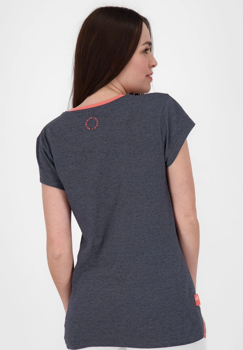 AMANDAAK A - T-Shirt Print - Marine 3 AMANDAAK A - T-Shirt Print - Marine – Bild 3